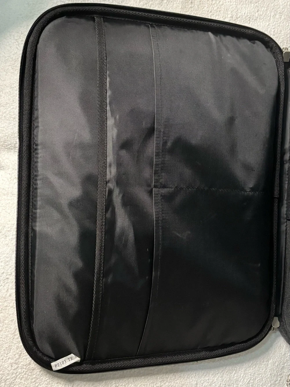Dell Black and Gray Professional Laptop Bag